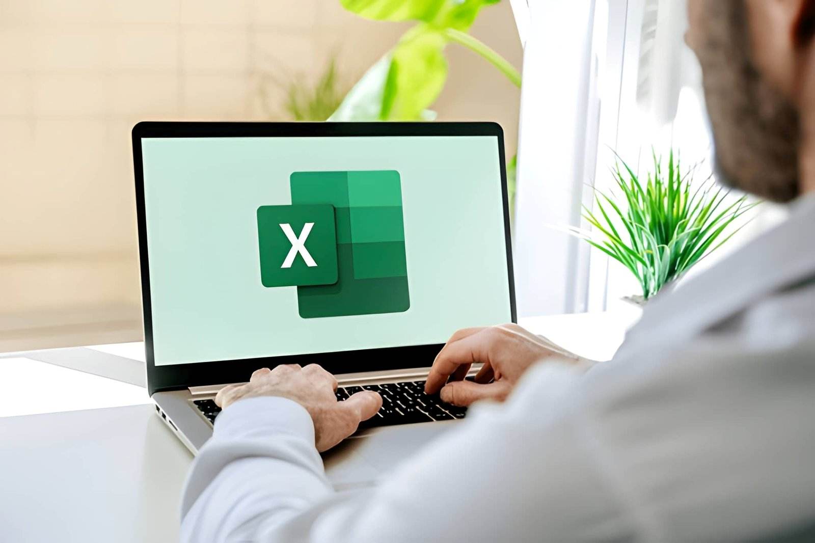 Digicentrix student working on a excel task
