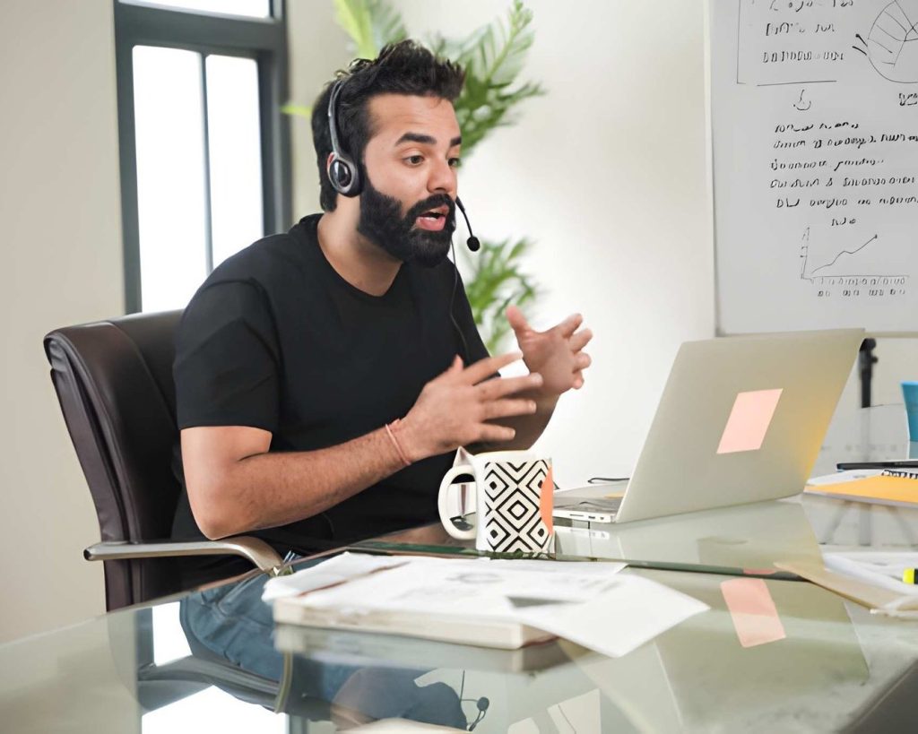Ex student of digicentrix working on a freelancing project